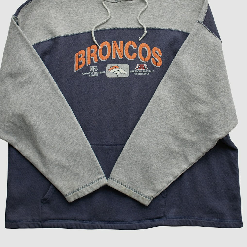 NFL Denver Broncos NFL 2000s Hooded Pullover Sweatshirt