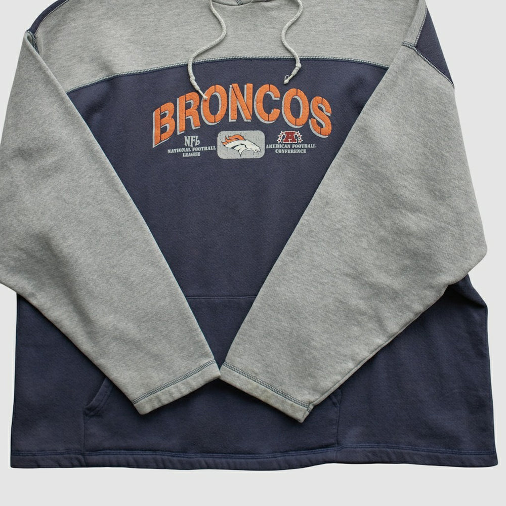 NFL Denver Broncos NFL 2000s Hooded Pullover Sweatshirt