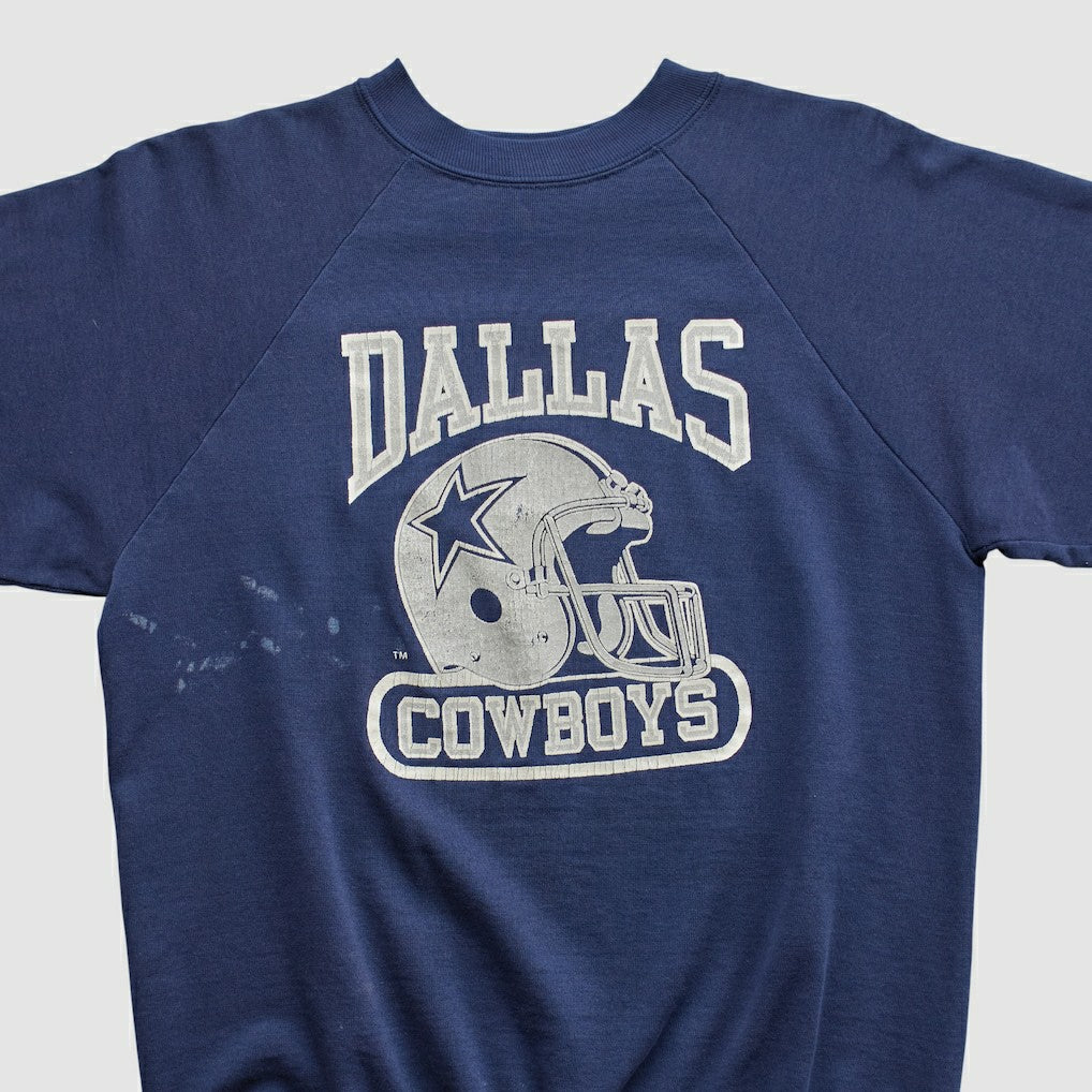NFL Dallas Cowboys Logo 7 80s Pullover Sweatshirt