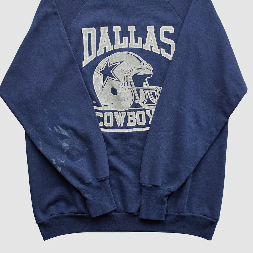 NFL Dallas Cowboys Logo 7 80s Pullover Sweatshirt