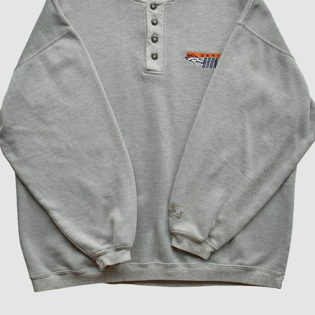 NFL Denver Broncos Starter 90s Pullover Sweatshirt
