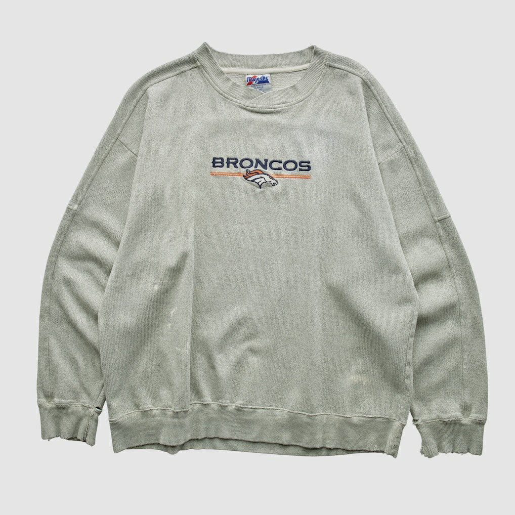 NFL Denver Broncos Majestic 2000s Pullover Sweatshirt