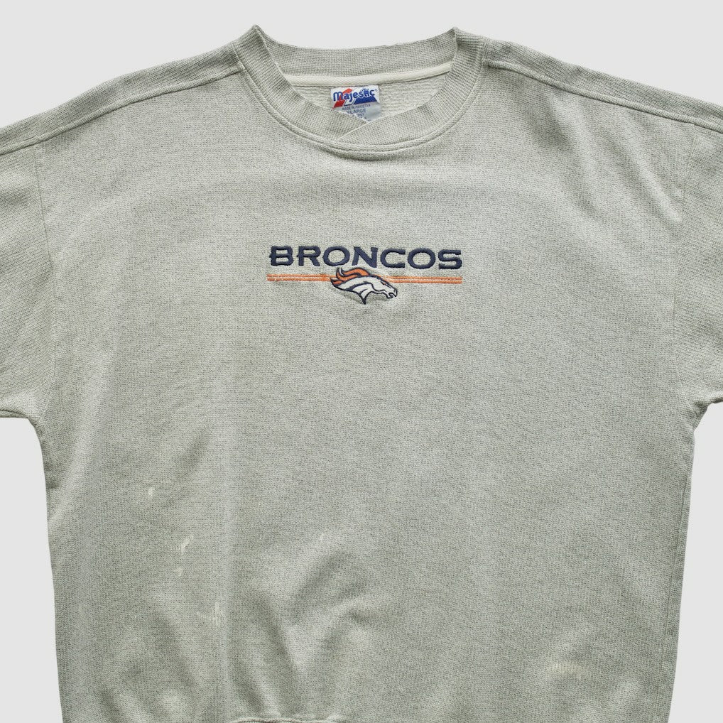NFL Denver Broncos Majestic 2000s Pullover Sweatshirt