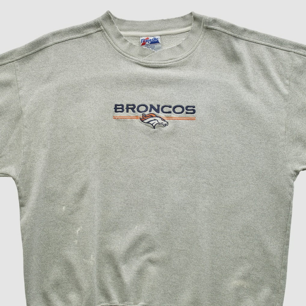 NFL Denver Broncos Majestic 2000s Pullover Sweatshirt