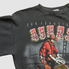 NFL San Francisco 49ers All Out Fan 90s Pullover Sweatshirt