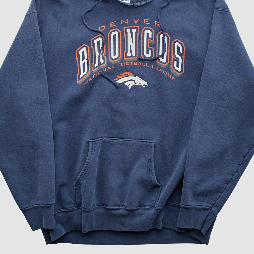 NFL Denver Broncos Pro Player 90s Hooded Pullover Sweatshirt