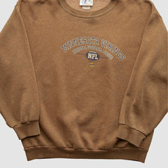 NFL Minnesota Vikings Logo Athletic 2000s Pullover Sweatshirt