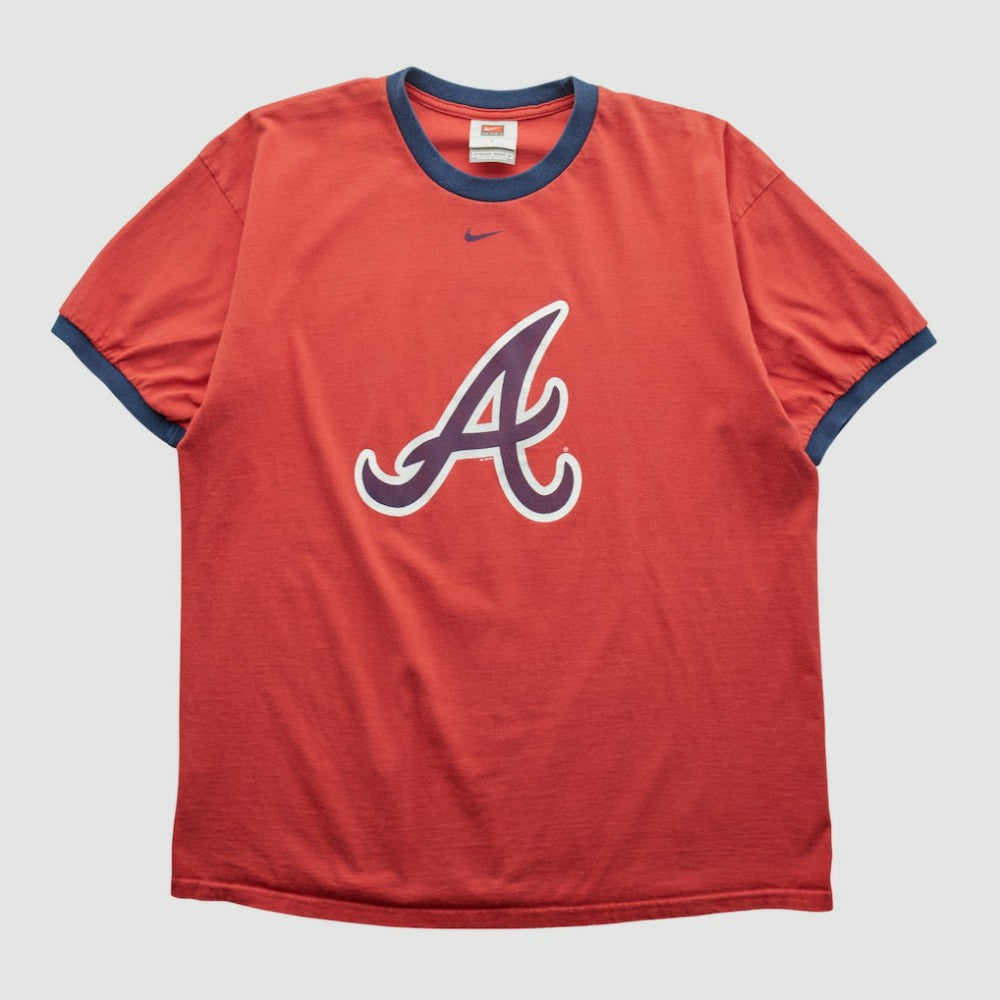 Atlanta Braves 2000s T-shirt - Red Vintage | Nike