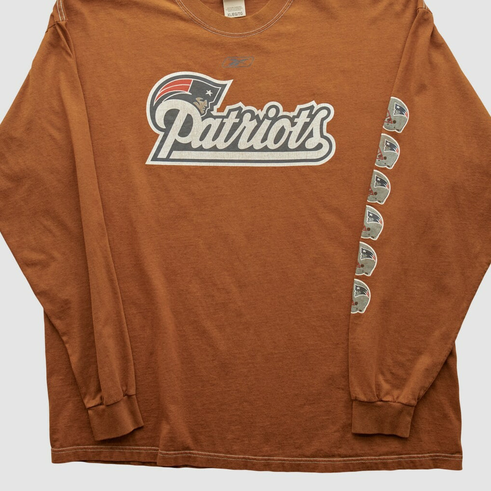 NFL New England Patriots Reebok 2000s Long Sleeve T-shirt