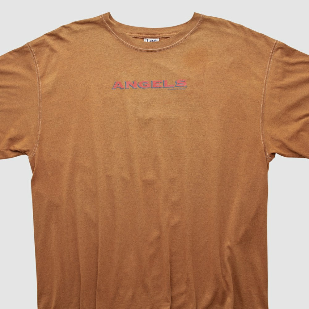 Los Angeles Angels Lee Sport 2000s T-shirt - Clay Vintage