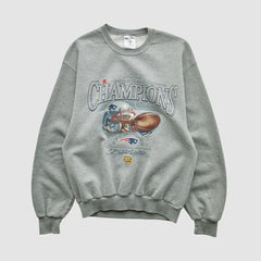 NFL New England Patriots American Football Conference Jerzees 2003 Pullover Sweatshirt