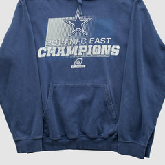 NFL Dallas Cowboys NFC East Champions 2014 Hooded Pullover Sweatshirt