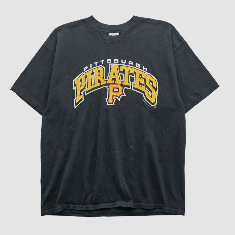 Pittsburgh Pirates Lee Apparel 2001 T-shirt - Black Vintage