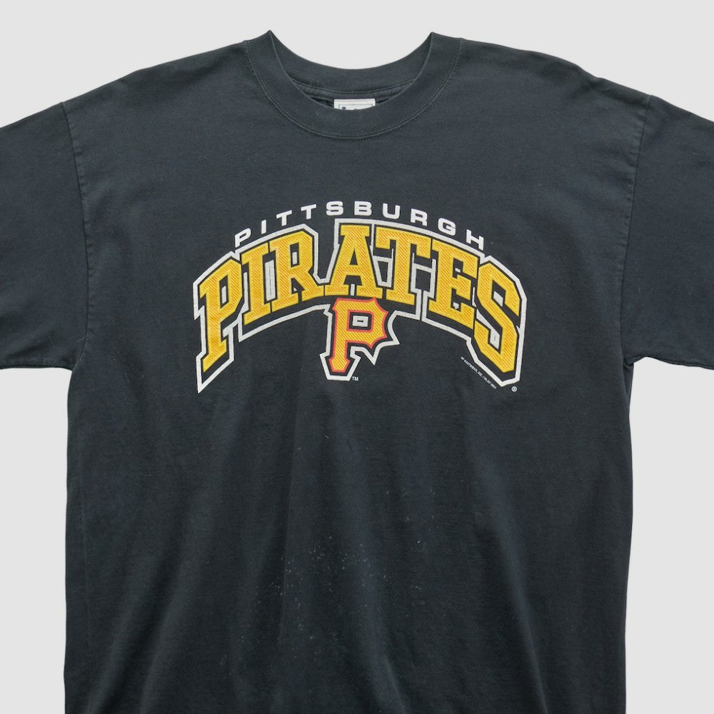 Pittsburgh Pirates Lee Apparel 2001 T-shirt - Black Vintage
