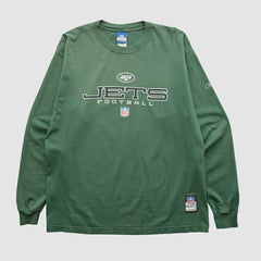 NFL New York Jets Reebok 2000s Long Sleeve T-shirt