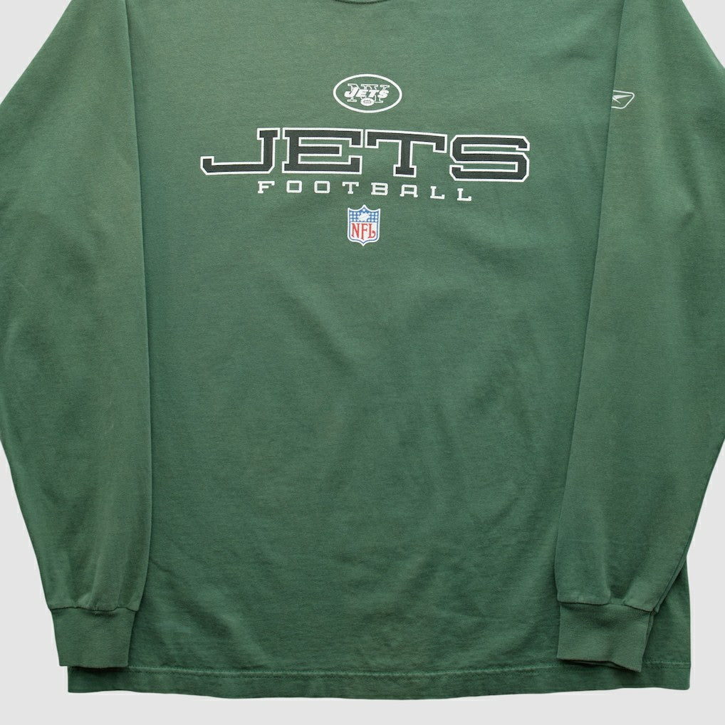NFL New York Jets Reebok 2000s Long Sleeve T-shirt