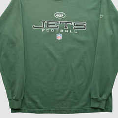NFL New York Jets Reebok 2000s Long Sleeve T-shirt