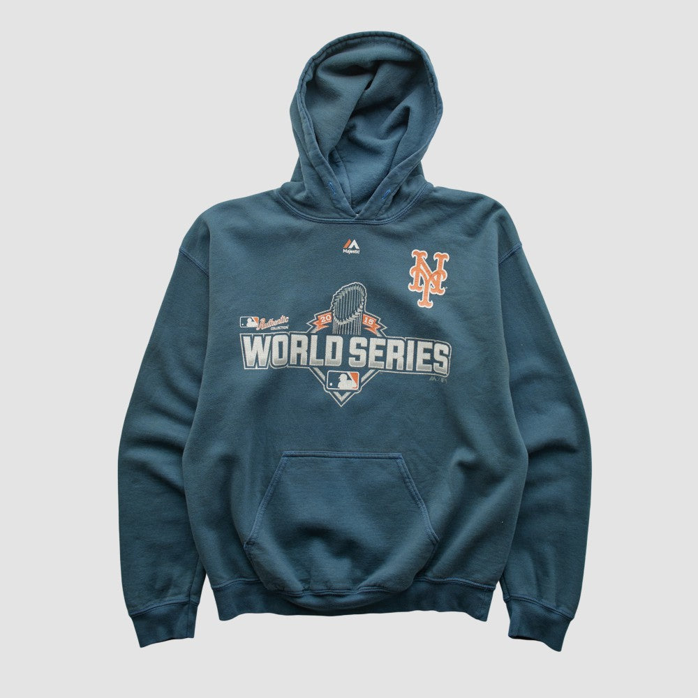 World Series Gildan 2015 Hooded Sweatshirt - Navy Vintage
