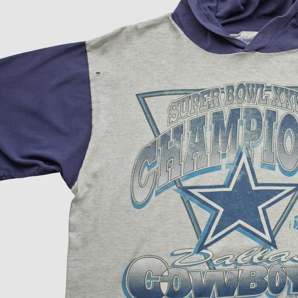 NFL Dallas Cowboys Super Bowl XXVIII Mendez Sportswear 1994 Hooded T-shirt