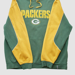 NFL Green Bay Packers Reebok 2010s Hooded Pullover Sweatshirt