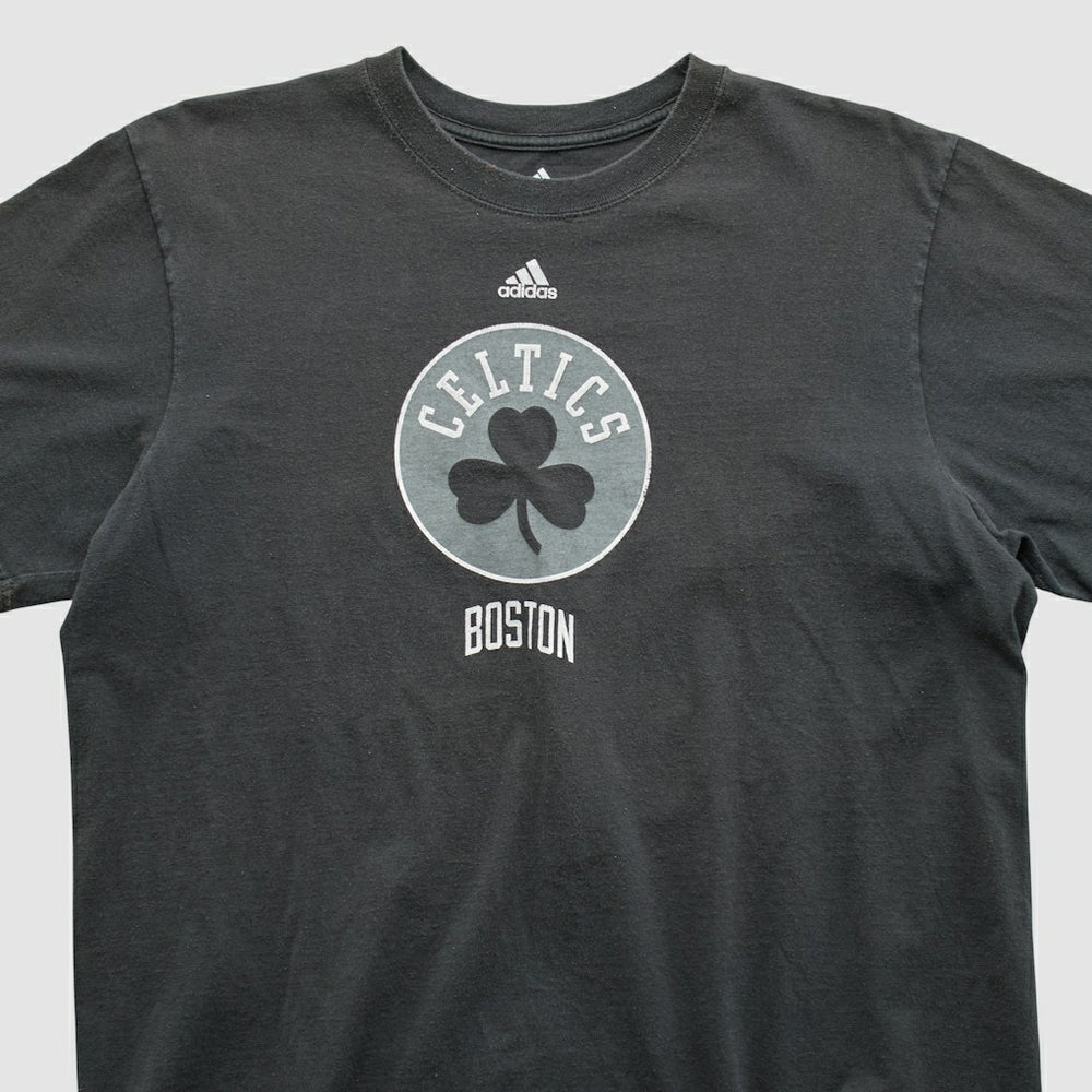Boston Celtics 2010s T-shirt - Black Vintage | Adidas cheap