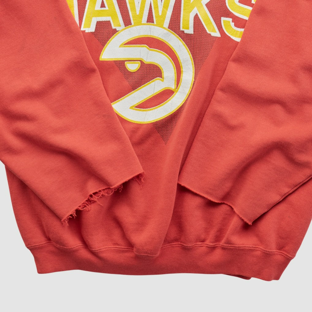 Atlanta Hawks Hanes 90s Pullover Sweatshirt - Red Vintage | Vintage discount