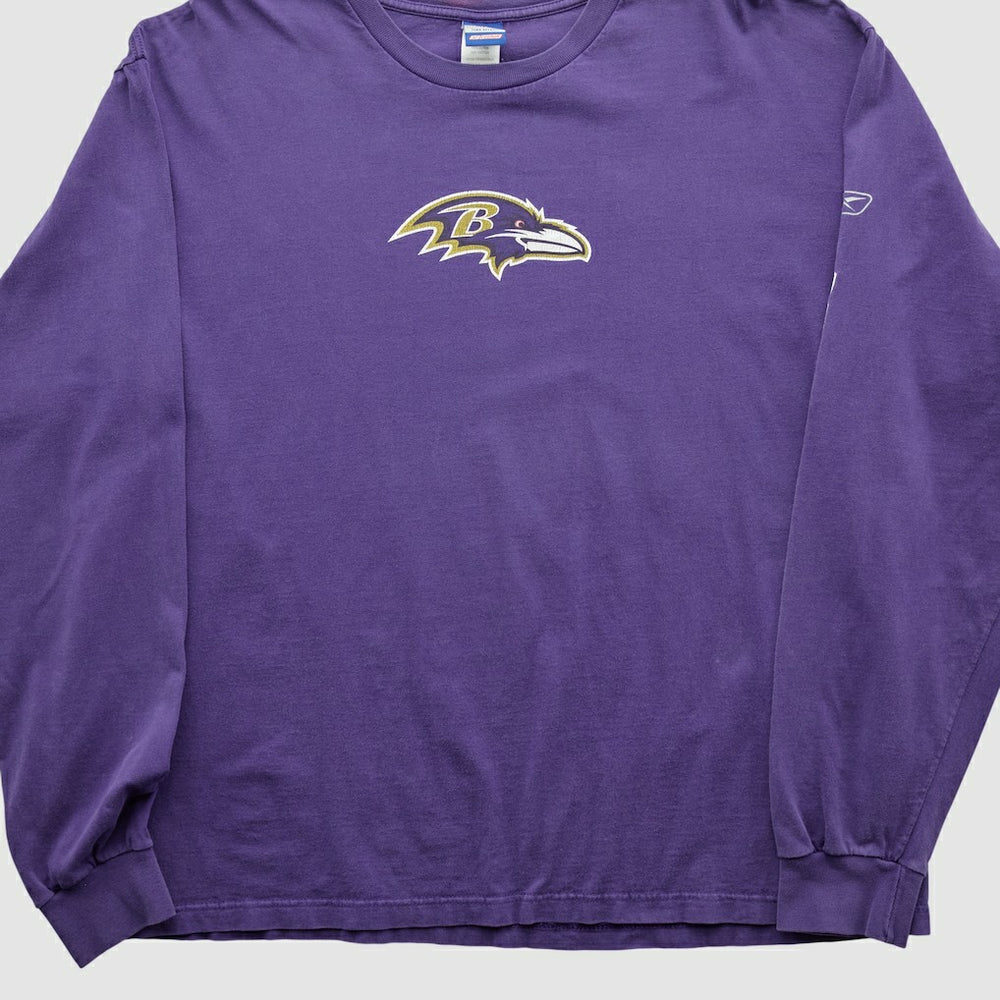 NFL Baltimore Ravens Reebok 2000s Long Sleeve T-shirt