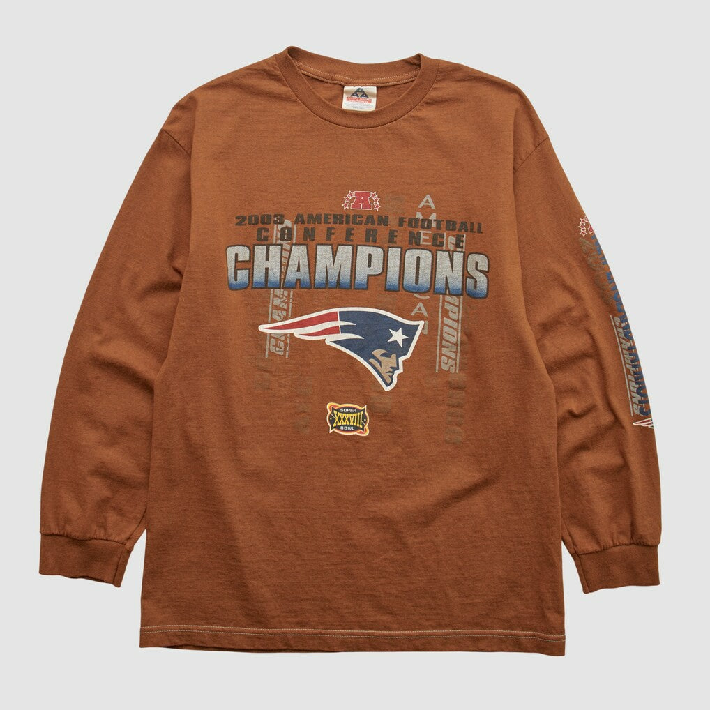 NFL New England Patriots Alstyle 2003 Long Sleeve T-shirt
