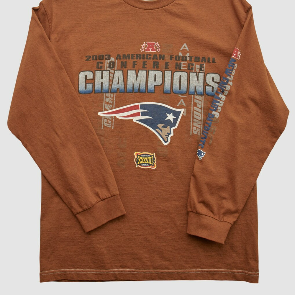 NFL New England Patriots Alstyle 2003 Long Sleeve T-shirt