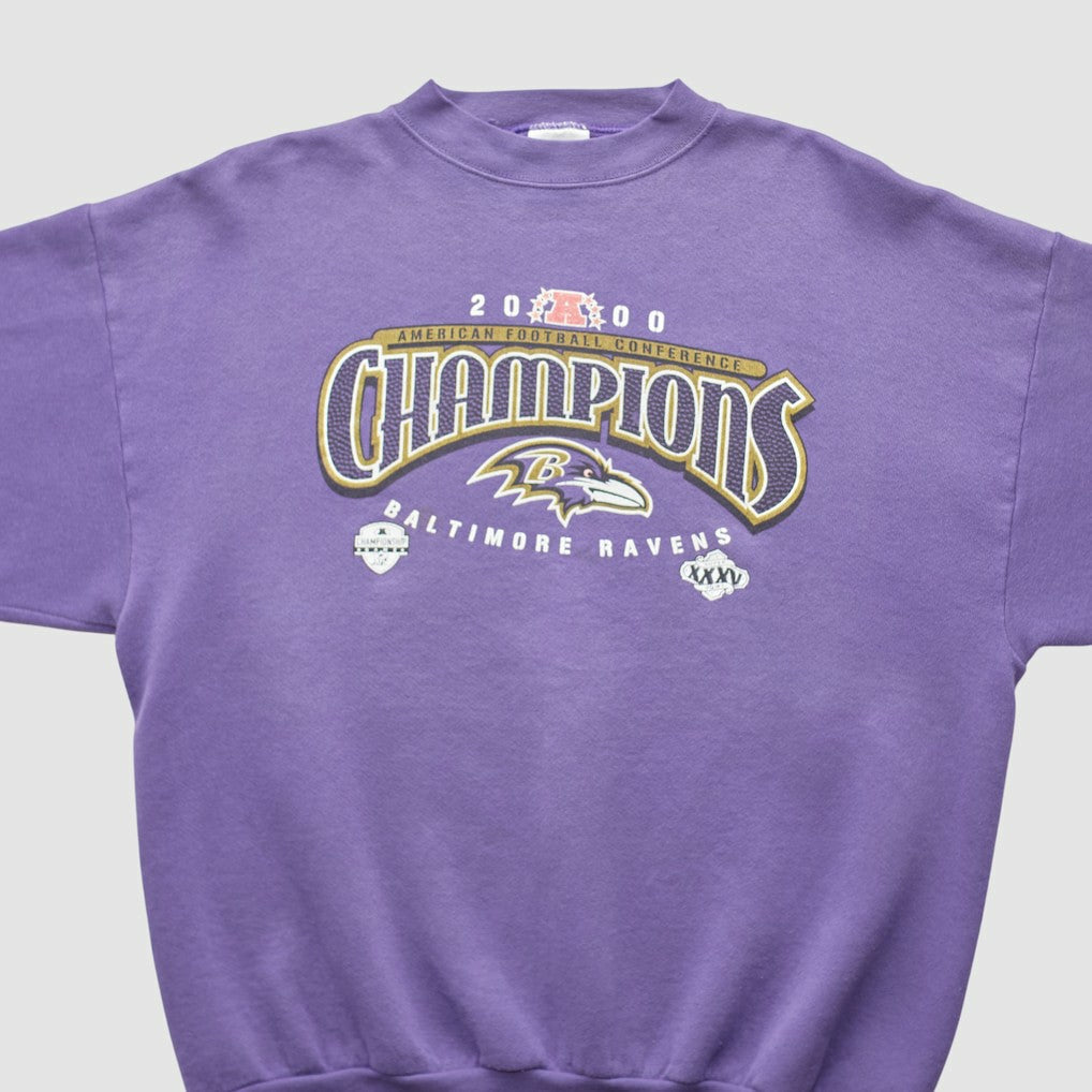 NFL Baltimore Ravens Tultex 2000 Pullover Sweatshirt