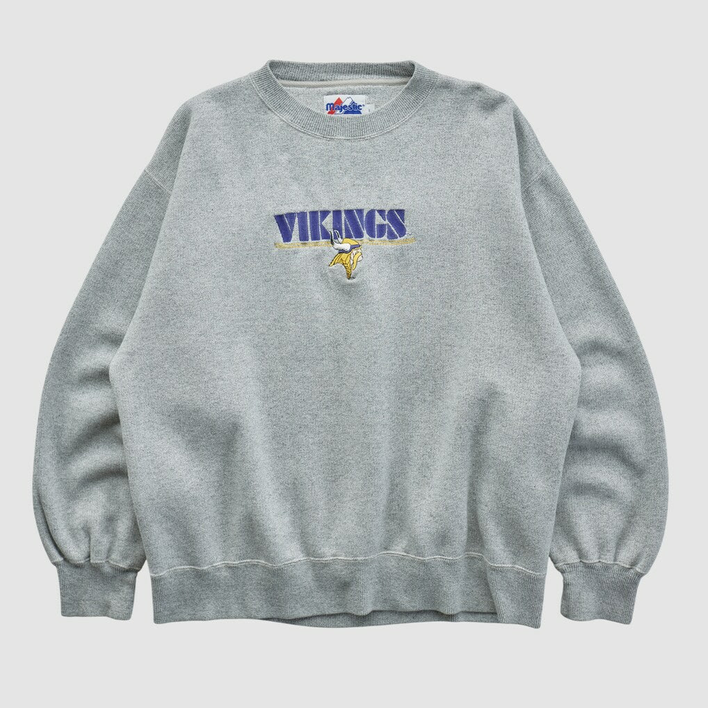 NFL Minnesota Vikings Majestic 2000s Pullover Sweatshirt
