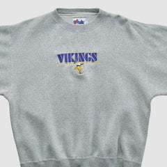NFL Minnesota Vikings Majestic 2000s Pullover Sweatshirt