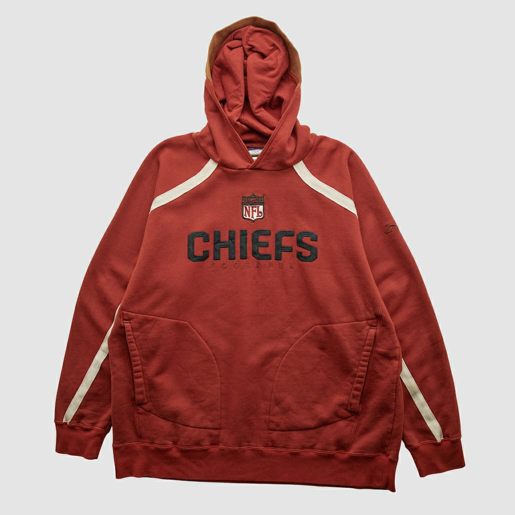 NFL Kansas City Chiefs Reebok 2000s Hooded Pullover Sweatshirt