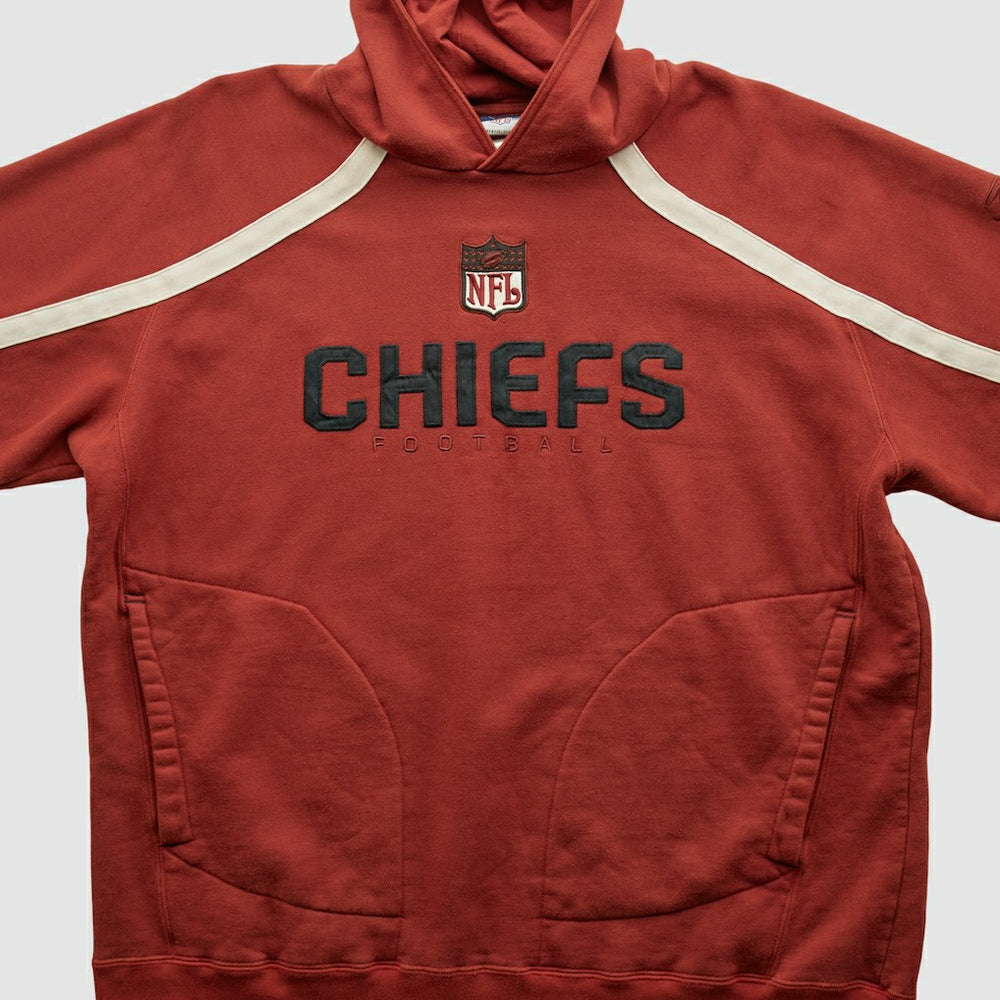 NFL Kansas City Chiefs Reebok 2000s Hooded Pullover Sweatshirt