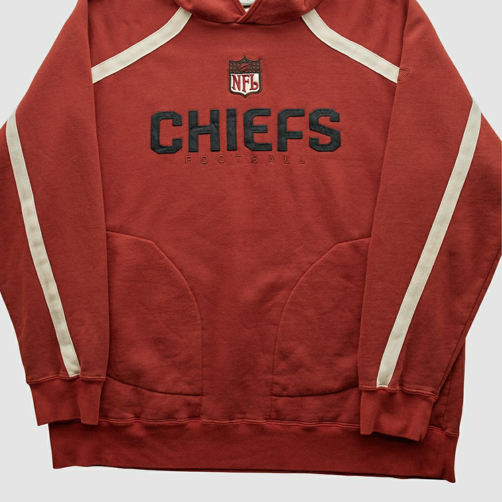 NFL Kansas City Chiefs Reebok 2000s Hooded Pullover Sweatshirt
