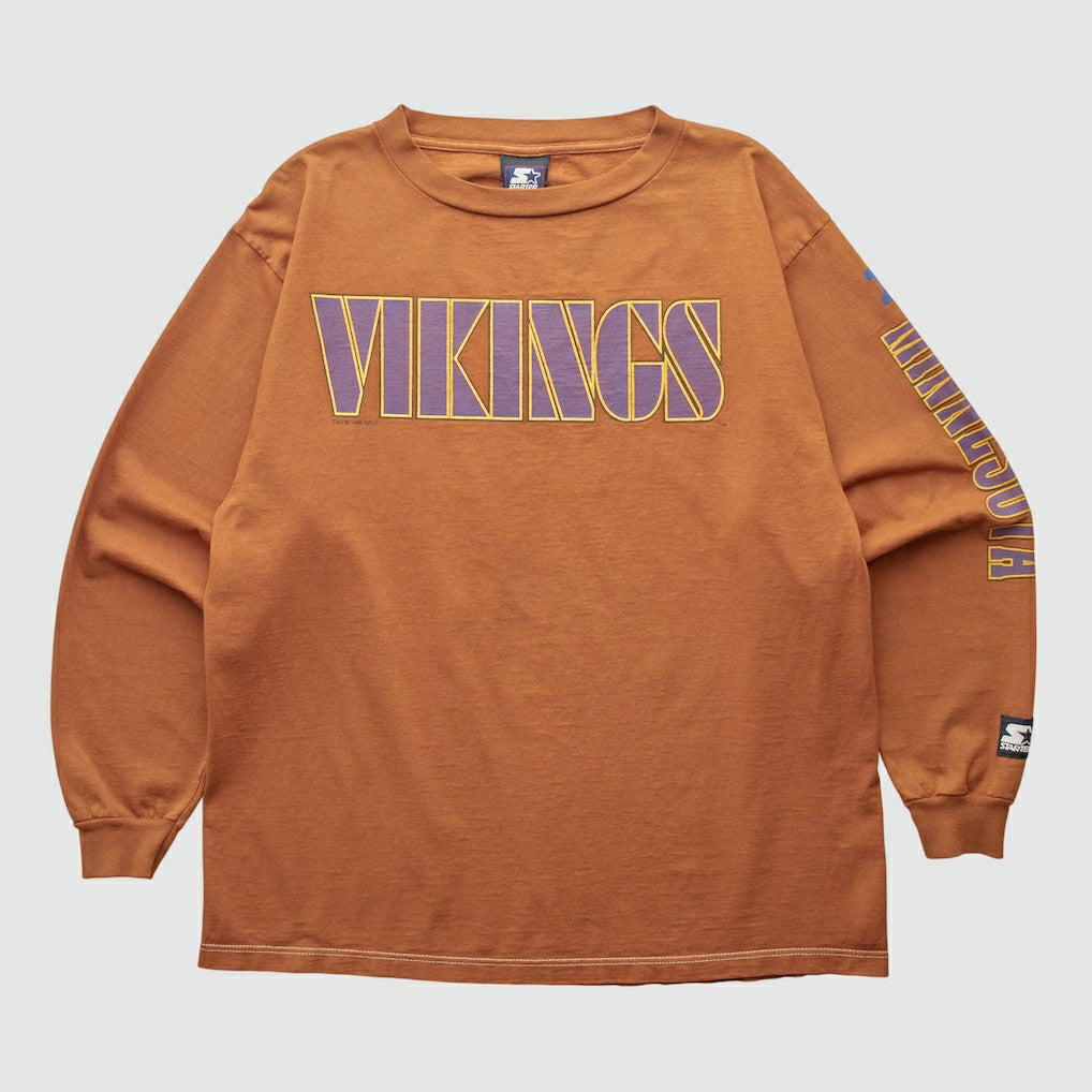 NFL Minnesota Vikings Starter 90s Long Sleeve T-shirt