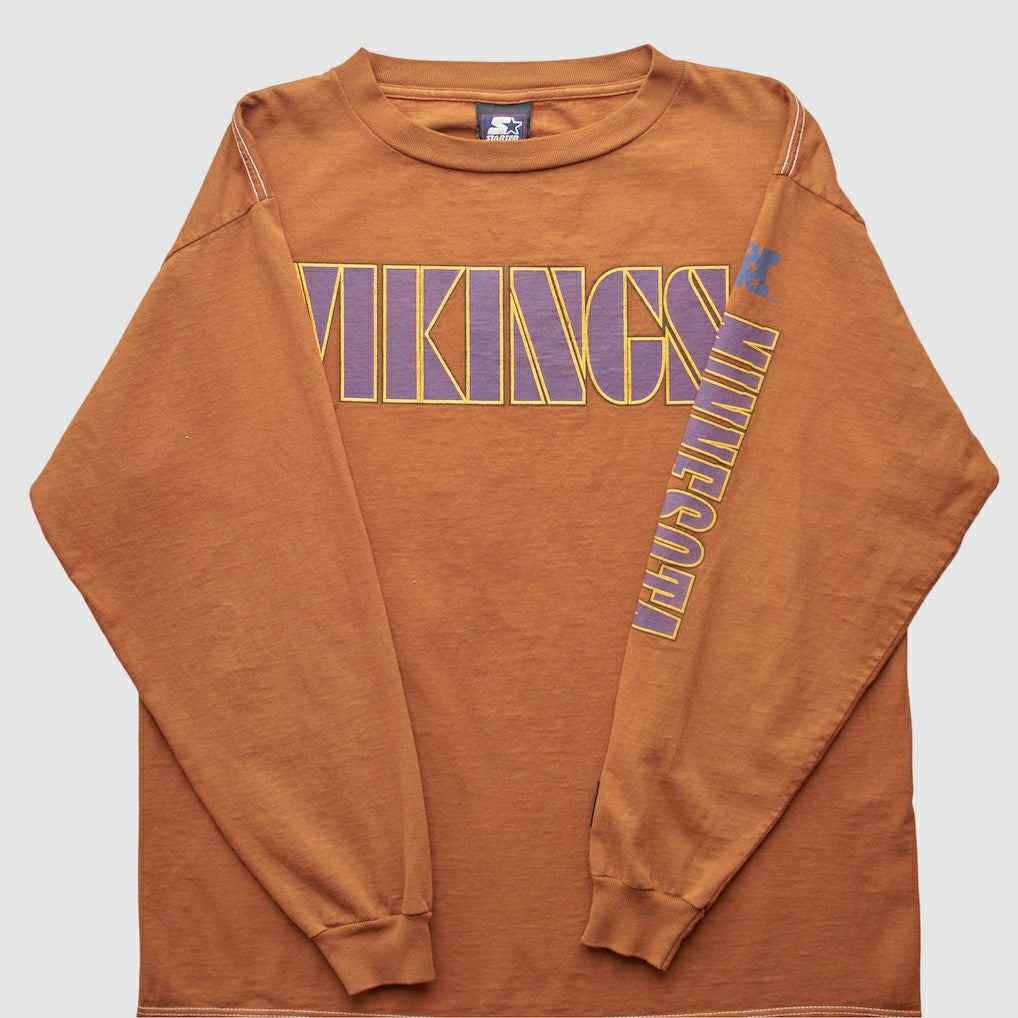 NFL Minnesota Vikings Starter 90s Long Sleeve T-shirt