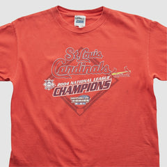 National League Champions CSA 2004 T-shirt - Red Vintage