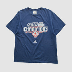 Boston Red Sox Adidas 2004 T-shirt - Navy Vintage