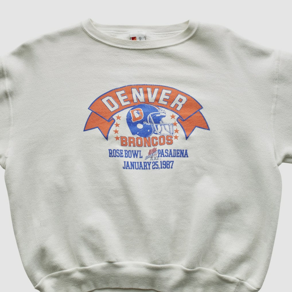 NFL Denver Broncos Signal Sports 1987 Pullover Sweatshirt