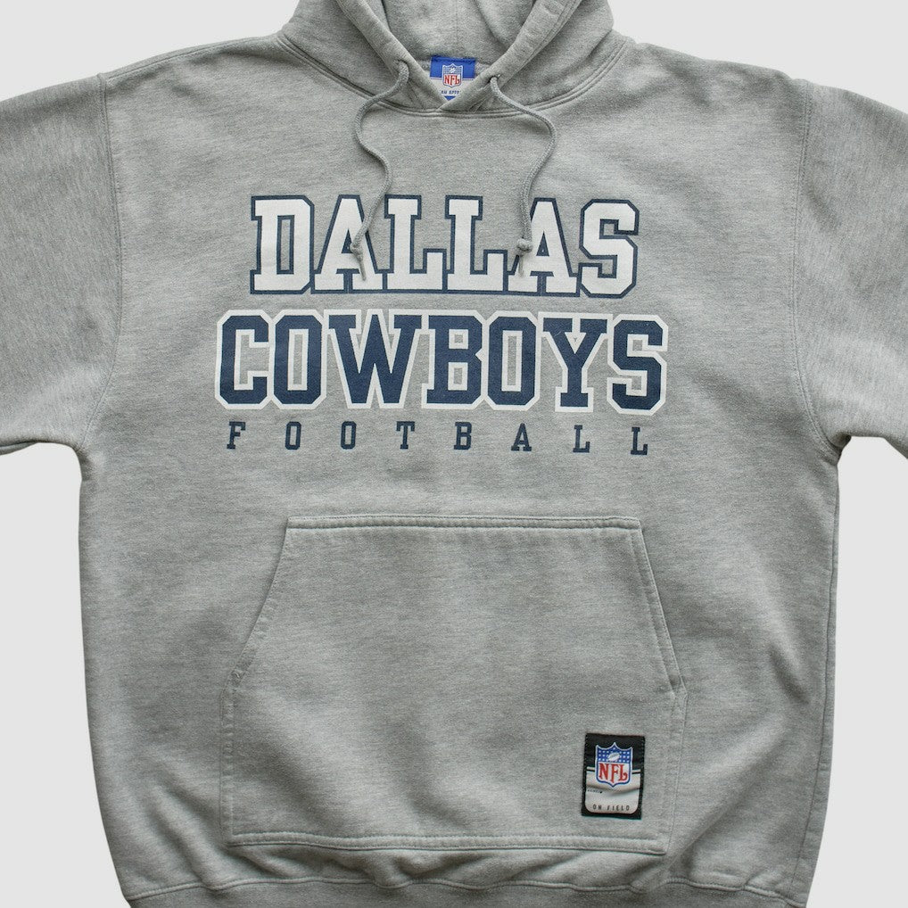 NFL Dallas Cowboys Reebok 2000s Hooded Pullover Sweatshirt