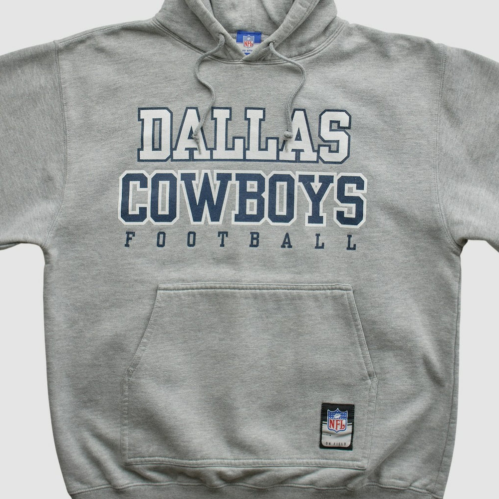 NFL Dallas Cowboys Reebok 2000s Hooded Pullover Sweatshirt