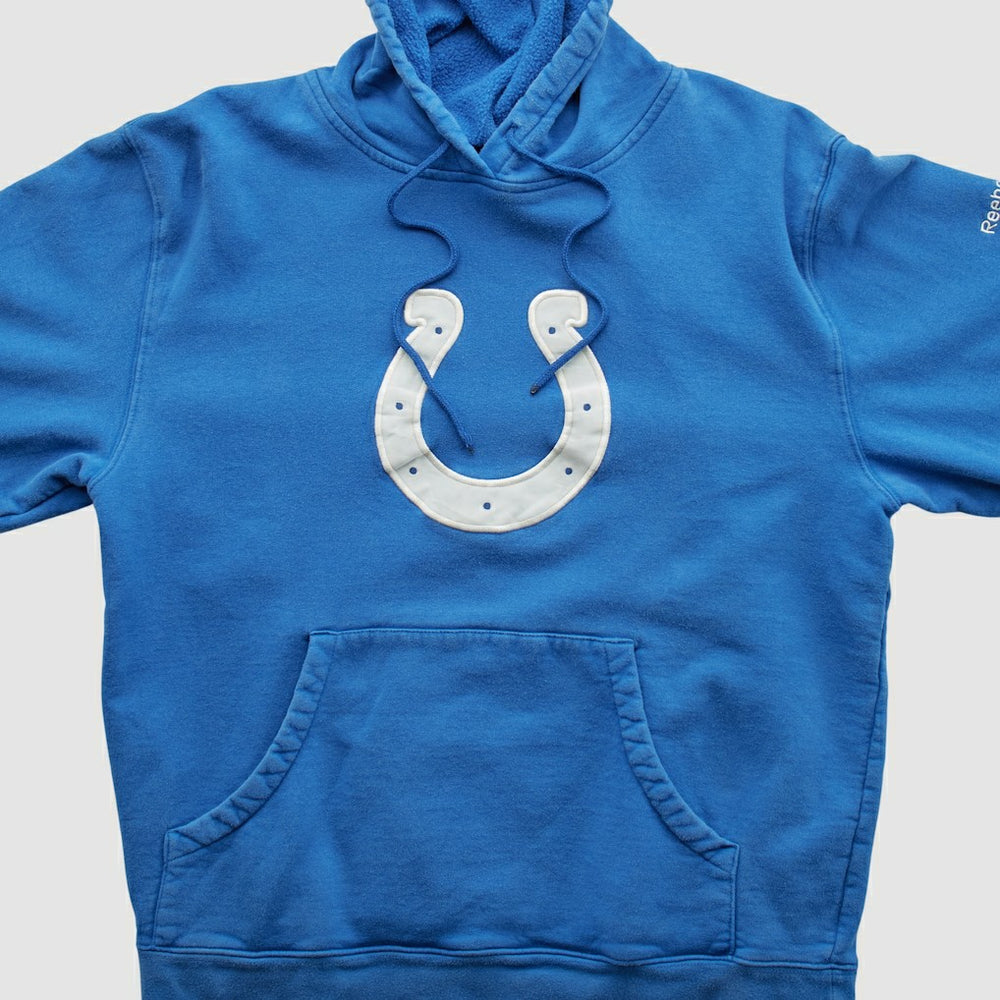 NFL Indianapolis Colts Reebok 2000s Hooded Pullover Sweatshirt