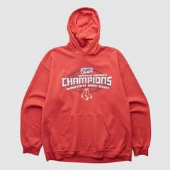 World Series CSA 2007 Hooded Pullover Sweatshirt - Red Vintage