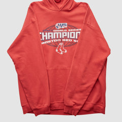 World Series CSA 2007 Hooded Pullover Sweatshirt - Red Vintage