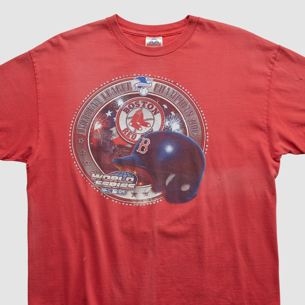 Boston Red Sox Alstyle 2004 T-shirt - Red Vintage