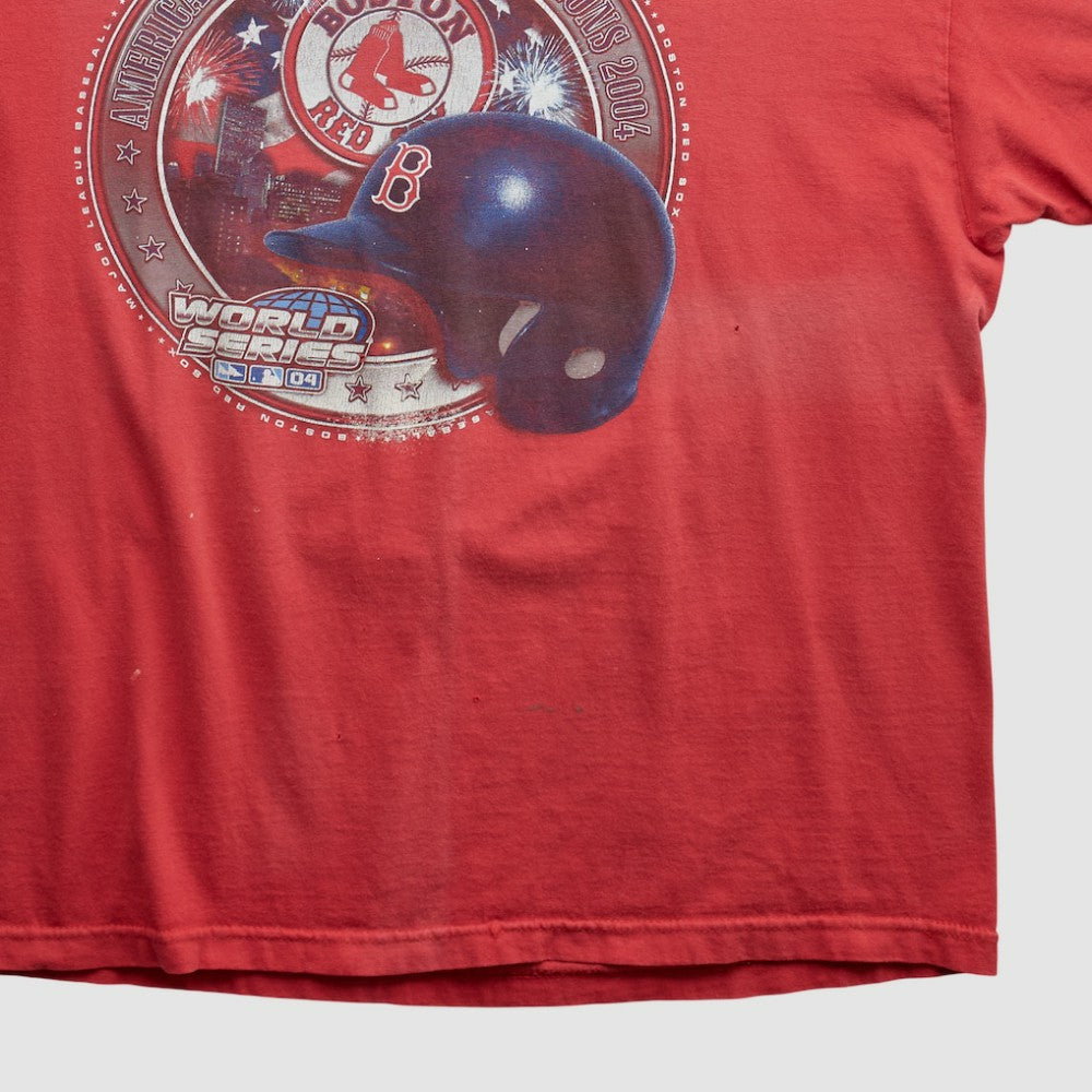 Boston Red Sox Alstyle 2004 T-shirt - Red Vintage