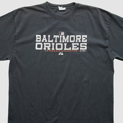 Baltimore Orioles Majestic 2006 T-shirt - Charcoal Vintage
