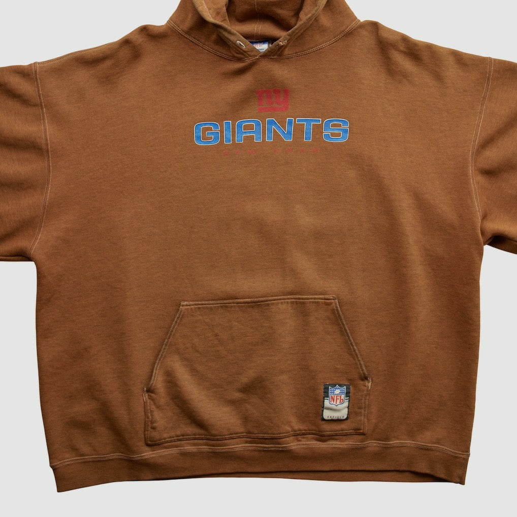 NFL New York Giants Reebok 2000s Hooded Pullover Sweatshirt