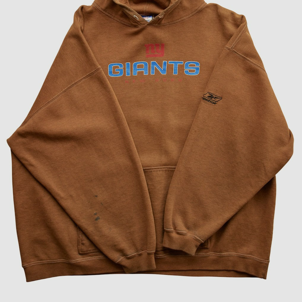 NFL New York Giants Reebok 2000s Hooded Pullover Sweatshirt